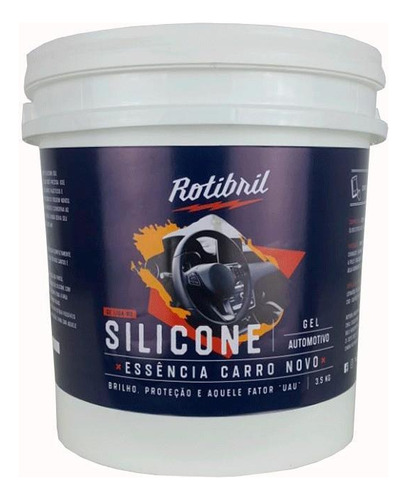 Rotibril silicone gel 3.5kg aroma carro