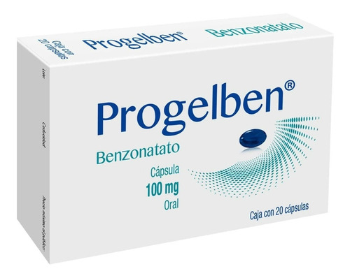 Progelben 100mg 20 Cápsulas