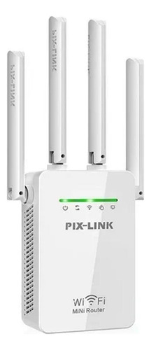Conexão Robusta: Roteador Repetidor Wifi 4 Antenas Pixlink