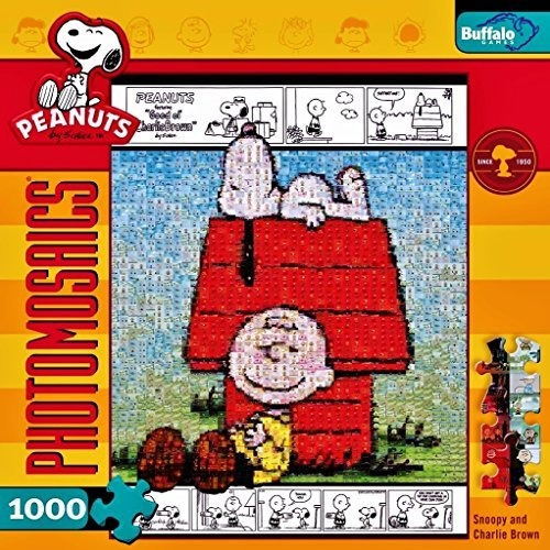 Snoopy Y Charlie Brown Photomosaic 1000pcs.