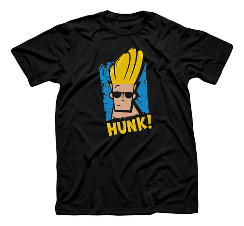 Remera Algodón Premium Dibujitos 90s Johnny Bravo Hunk