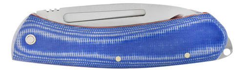Navaja Rescate, 392-r, Acero Inoxidable, Dureza An58, 392-r Color Azul Marino