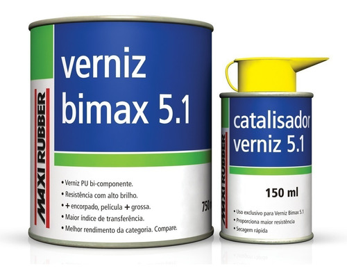 Barniz Maxi Rubber P U C/ Catalizador .x900ml