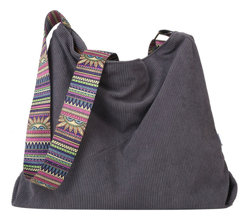 . -bolso De Mano Tipo Hobo For Mujer, Bandolera Grande . .