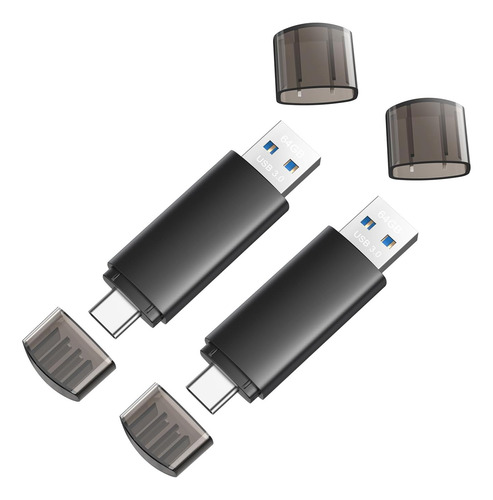 Unidad Flash Usb C De 64 Gb Unidad Flash Usb 3.0 Dual Tipo C