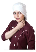 Comprar Cofia Cocina Gorro Tipo Japones Reusable En Paq 10  Piezas 