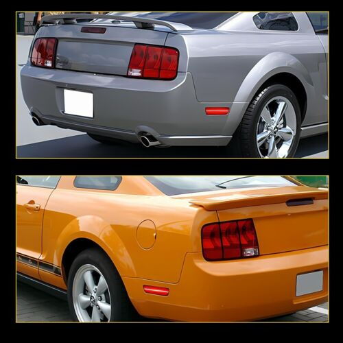 2pcs For 2005-2009 Ford Mustang Rear Bumper Reflector Si Aab