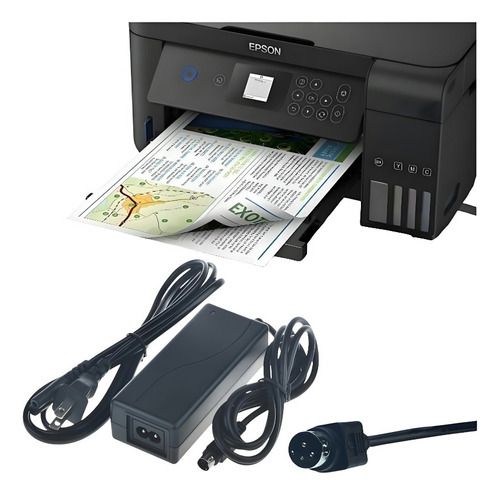 Eliminador Cargador Para Epson Oki Star Miniprinter 3 Pines