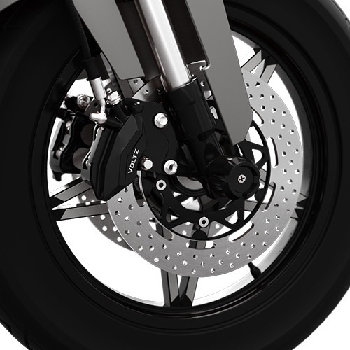 Imagem 8 de 10 de Moto Elétrica Evs Voltz Motors Prata - Uma Bateria