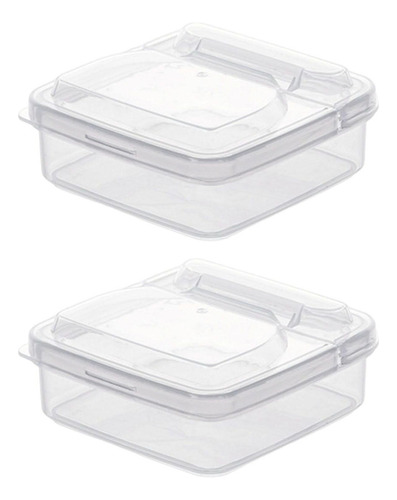 Recipiente Compacto Para Refrigerador De 2 Piezas Soporte