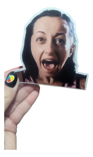 Sticker Vinilo Esperando La Carroza