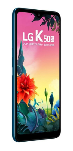 Smartphone LG K50s 32gb 4g Octa-core 3gb Ram Tela 6,5 Azul