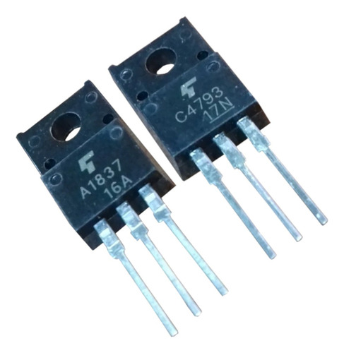 Transistor Par 2sa1837 2sc4793 (2 Pares) A1837 C4793
