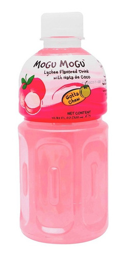 Mogu Mogu De Lychee Con Nata De Coco 320ml Caja C/24