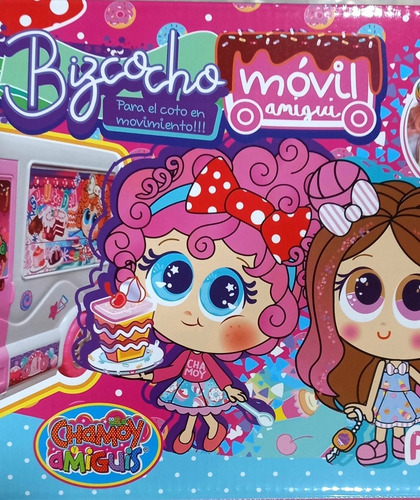 Mis Pastelitos F Chamoy Y Bizcochomovil Amiguis Incluye 2