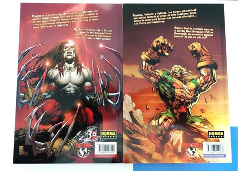 Comic Top Cow: Cyber Force Tomos 1 Y 2. Coleccion Completa. Editorial Norma.