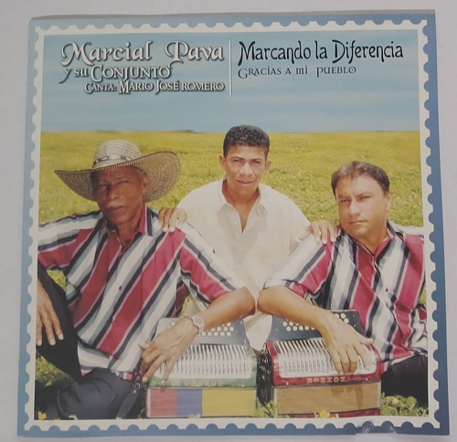 Marcial Pava Marcando La Diferencia Cd Vallenato Colombia