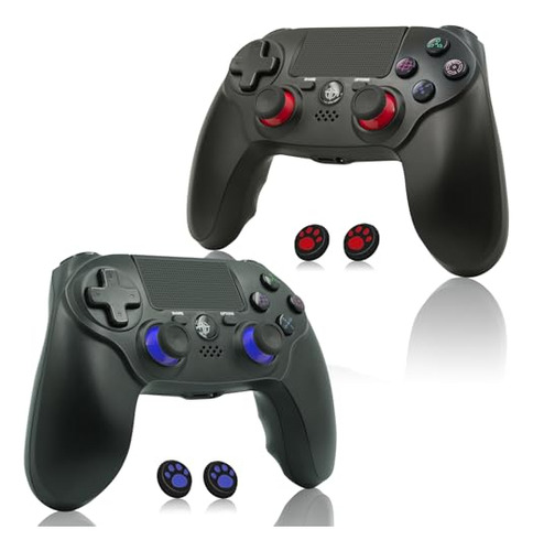 Paquete De 2 Controladores Inalámbricos Cinth Para Ps4, Sens