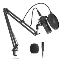 Comprar Maono Au Pm320s Kit Microfono Condenser Xlr Con Acc Color Negro