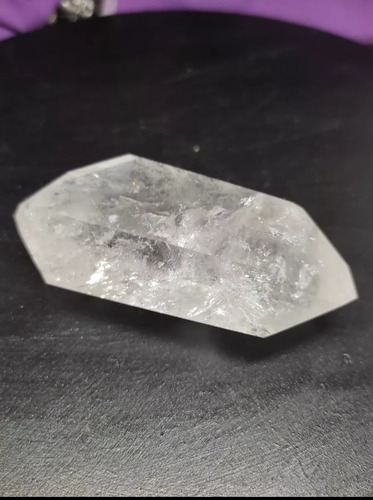 Cuarzo Cristal Biterminal De 7cms X 3,5 Cms De 78 Gramos