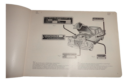 Mercedes Benz 220b Catalogo De Repuestos (Usado)