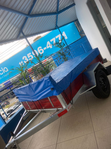 Carretinha Reboque Com Garantia De 1 Ano Pneu Novo Premium