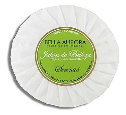 Jabon En Barra Bella Aurora Jabon De Belleza 100gr Serenita.