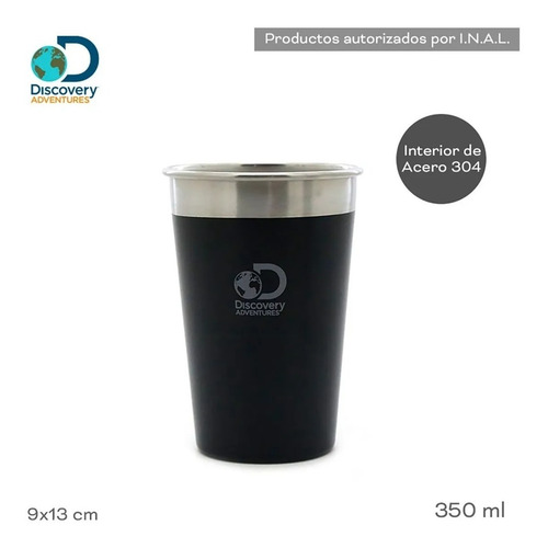 Imagen 5 de 6 de Vaso Térmico Discovery Forest 350ml Acero Inoxidable