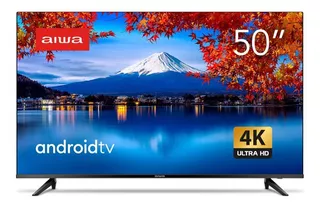 Smart Tv 50'' 4k Android Hdr10 Dolby Aws-tv-50-bl-02-a Aiwa