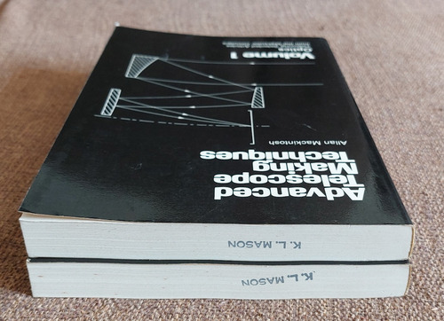 Livro Advanced Telescope Making Techniques Vol 1 & 2 (Usado)