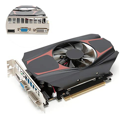 Tarjeta Gráfica De Juego Junlucki Hd7670 1gb 128bit Ddr5