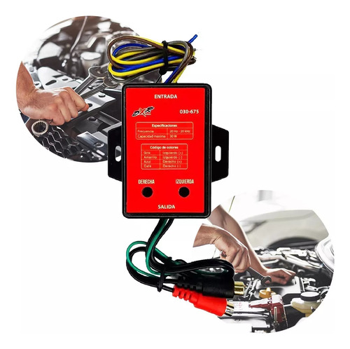 Acoplador Auto Impedancia Alta-baja Supresor D Ruido 030-675