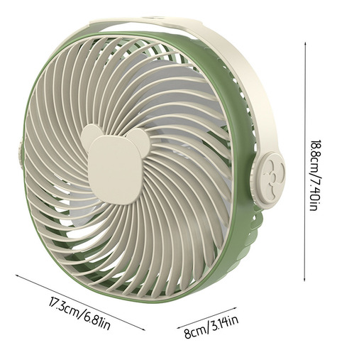 A Ventilador Pequeño For Colgar En La Pared, De Escritorio,