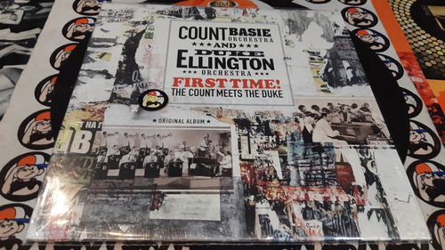 Count Basie Orchestra Duke Ellington Orchestra First Time Lp