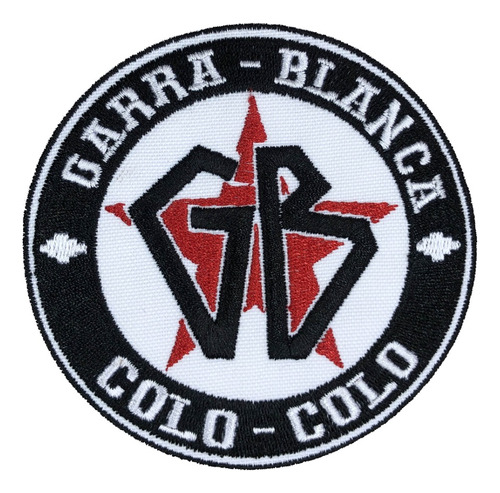 Parche Bordado Garra Blanca Colo Colo Futbol