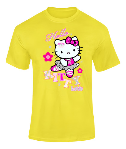 Polera Manga Corta Hello Kitty Cod 19
