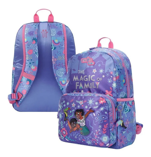 Morral Encanto M Bolso Escolar Original Disney Totto | Envío gratis