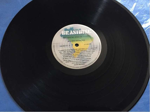 Mau Mau Do Pagode - Lp - Pagode No Jogo Do Bicho (Usado)