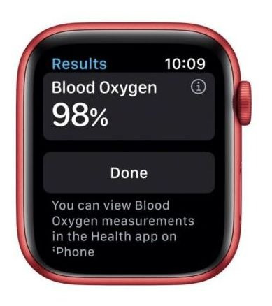Apple Watch Series 6 Caja De Aluminio Roja De 40 Mm Con C...