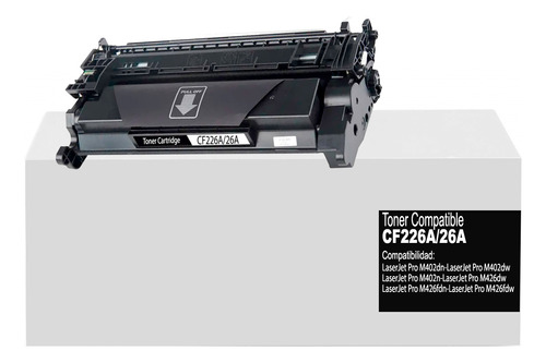 Toner Generico Cf226a Para Impresoras Laserjet Pro M402dn