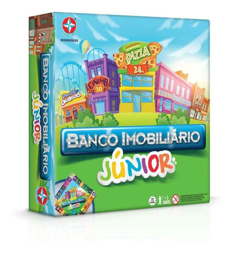 Jogo Banco Imobiliário Júnior - Estrela