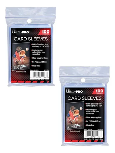 vault x soft card sleeves (200) – Kolex Vault X soft card sleeves are designed to fit a variety of standard sized cards Vault X Exact Fit Vs