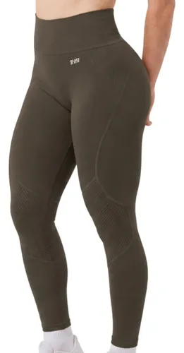 Legging Trifil Original Feminina Texturizada Sem Costura Castanho Legging Academia Fitness P