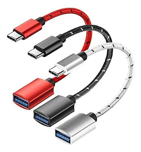 Adaptador Yayoo 3 Pzs Usb C A Usb 3.0 5.9'' -varios