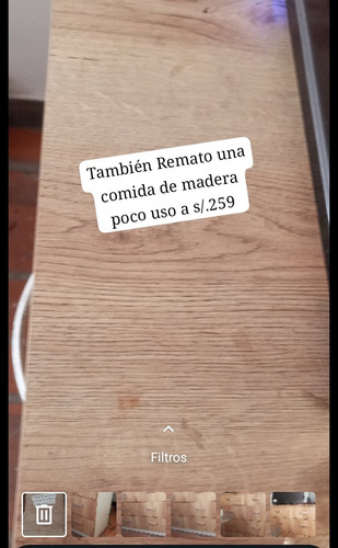 Cómoda De 5 Cajones 1 Mt X 1 Mt X 60 Cmts (Usado)