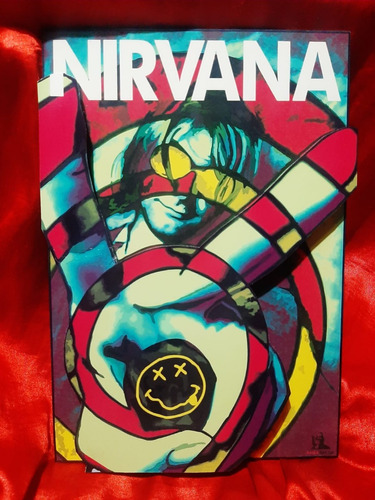 Cuadros De Madera Grandes 3d Nirvana 7