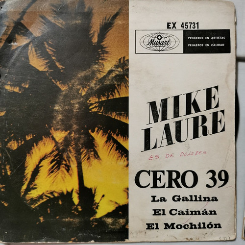 Disco 45 Rpm: Mike Laure- Cero 39