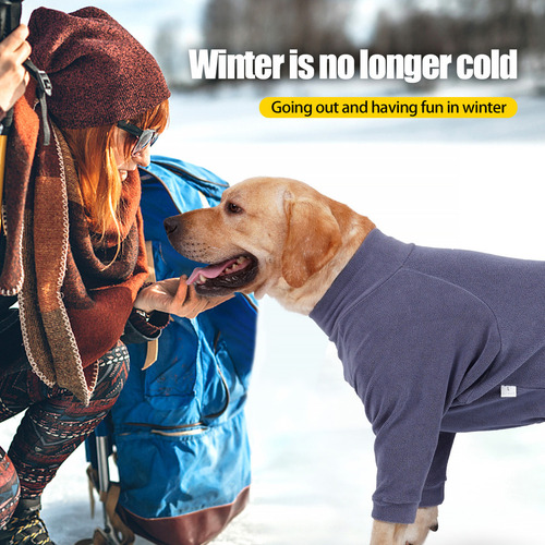 Chaqueta Polar Cálida De Invierno Pur Para Perros De Tamaño