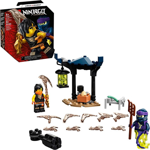 Kit Lego Ninjago Batalla Legendaria Cole Vs Guerrero 71733