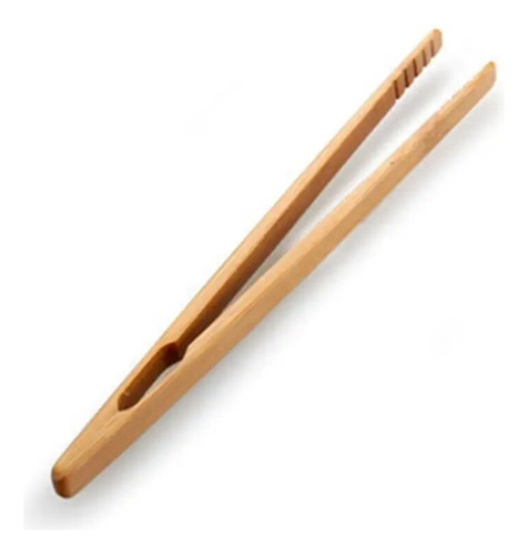 Pinzas De Bambú Reutilizables Para Tostadas, Utensilios De C